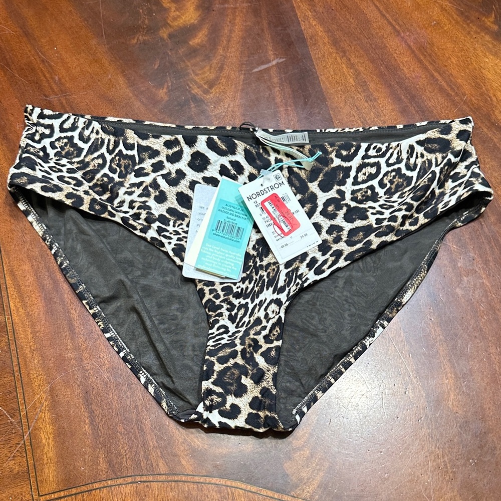 Nordstrom Leopard Print Bikini Bottom